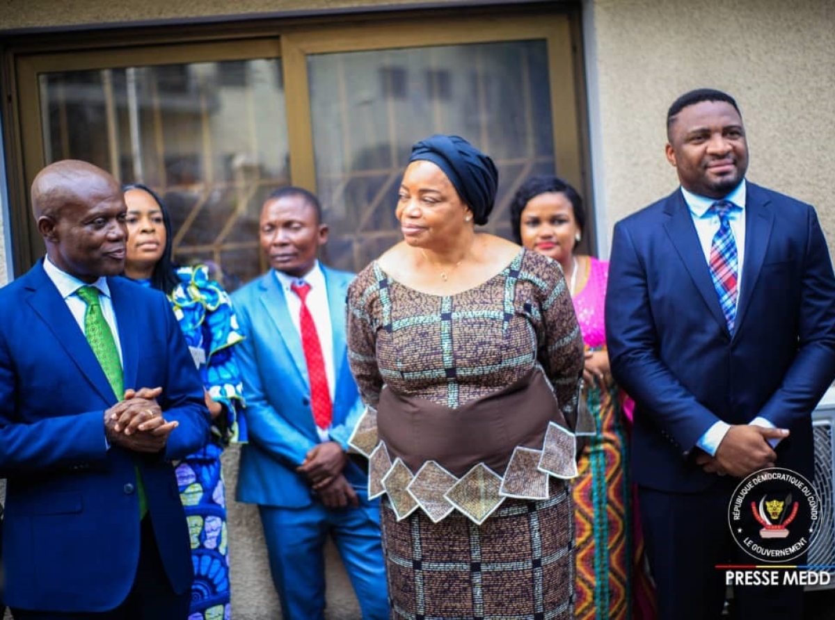 Après un grand mouvement de grève, RDC : Eve Bazaïba mobilise les agents et cadres de l'Agence Congolaise de l’Environnement pour la relance des activités